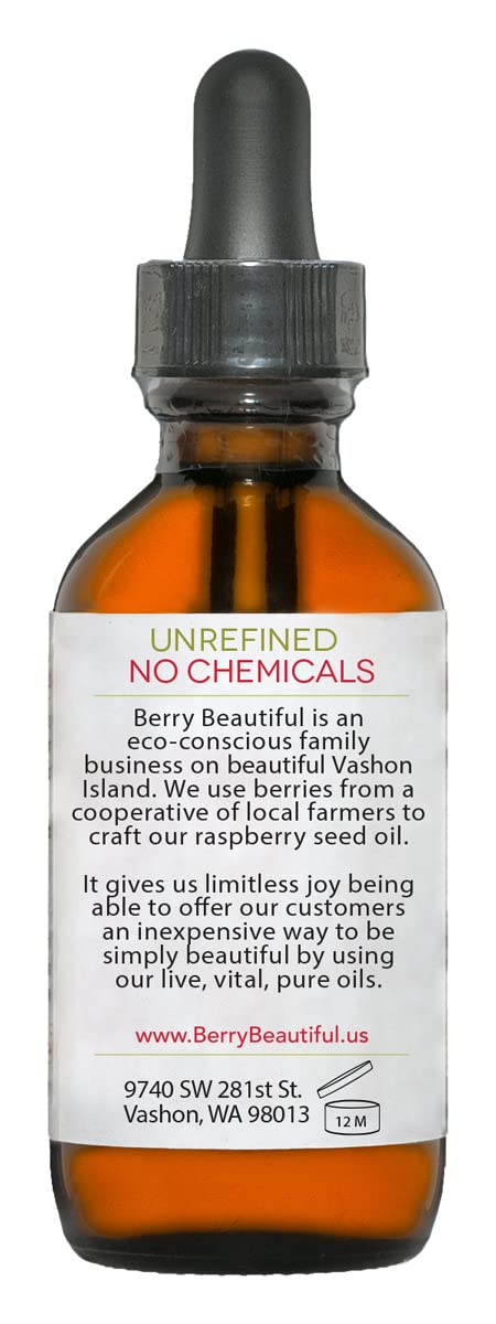Berry Beautiful Raspberry Seed Oil used in DIY serums and creams