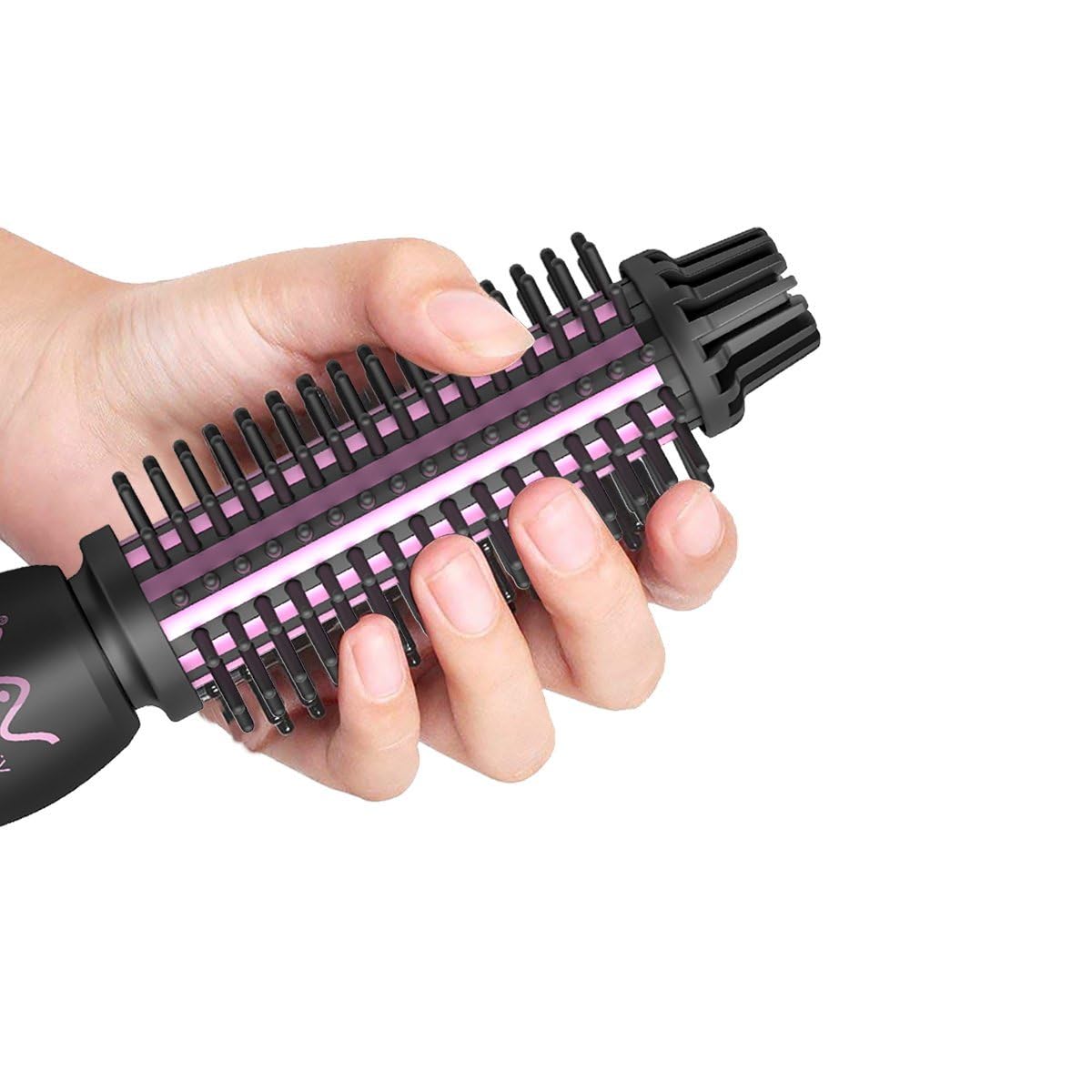 BERTA 2IN1 adjustable temperature up to 410°F for versatile hair types.