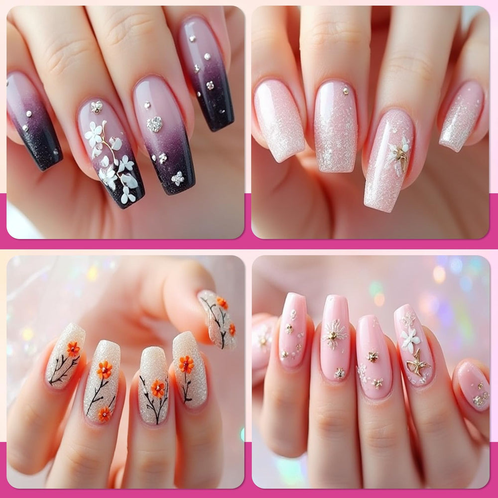 BESARME nail art sculpture pen double-ended for intricate motifs