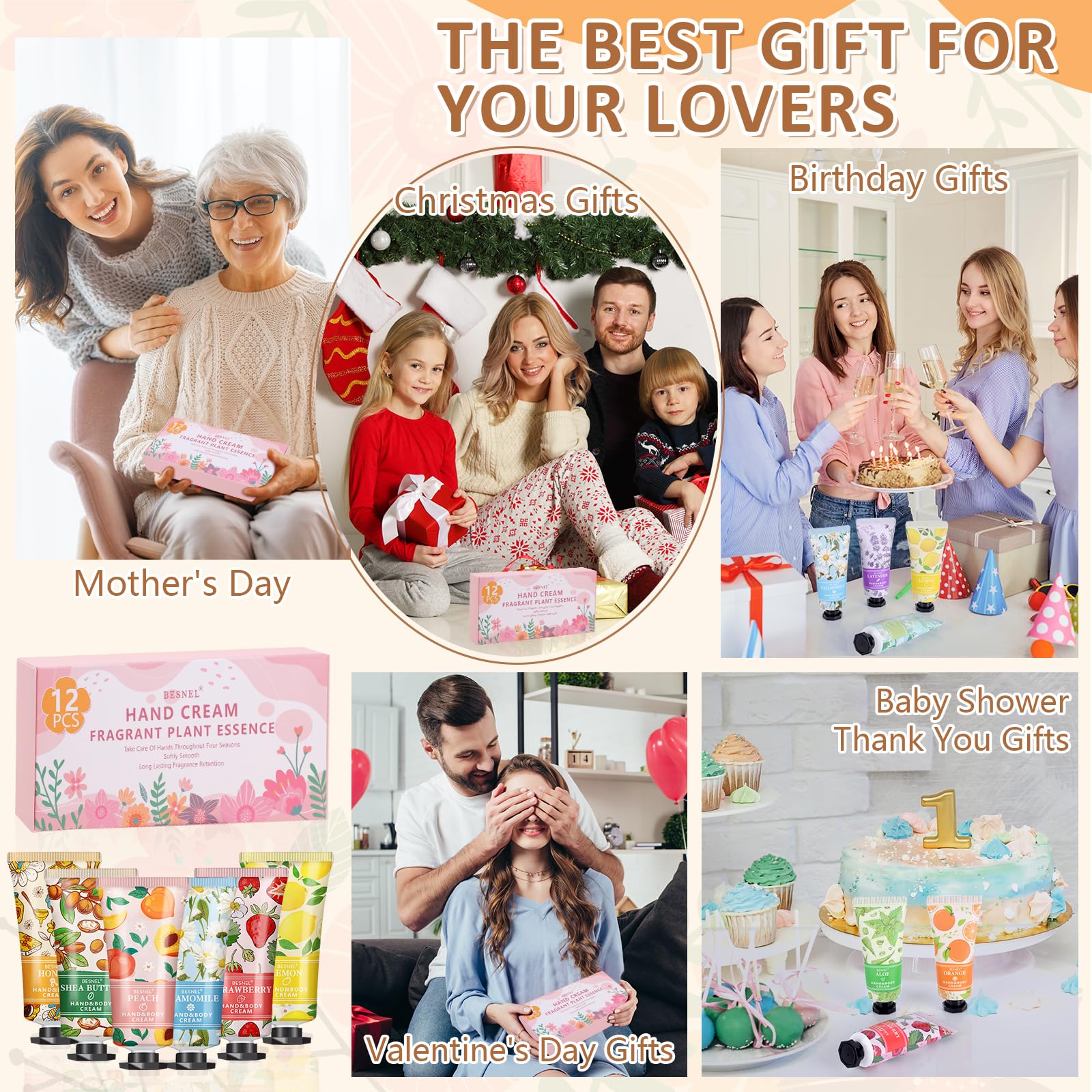 BESNEL gift-set packaging ready for gifting and party favors.