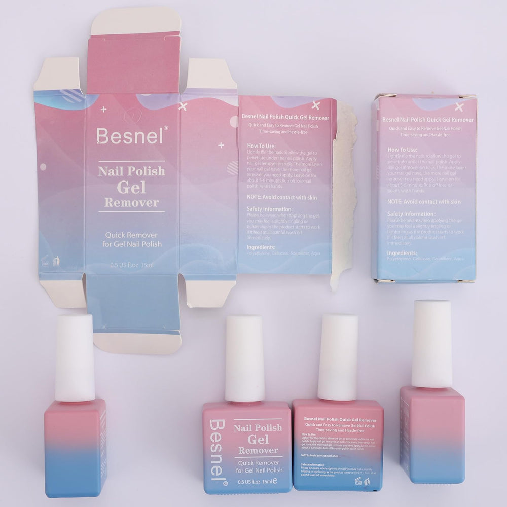 Besnel nail nutrition pen close-up for nourishing care during removal.