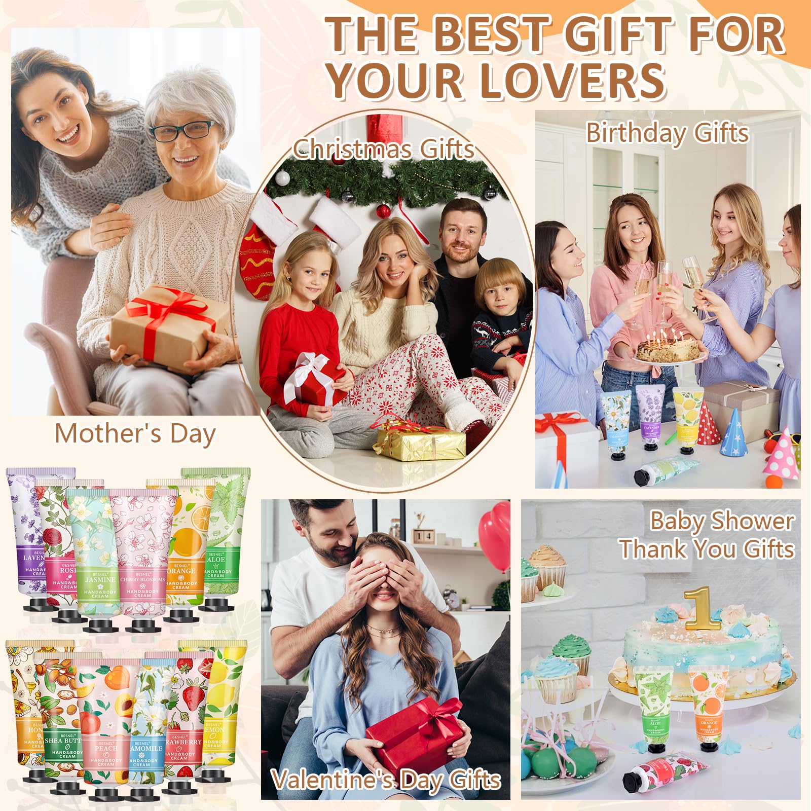 Besnel pocket-size lotion ideal for purses and travel kits.