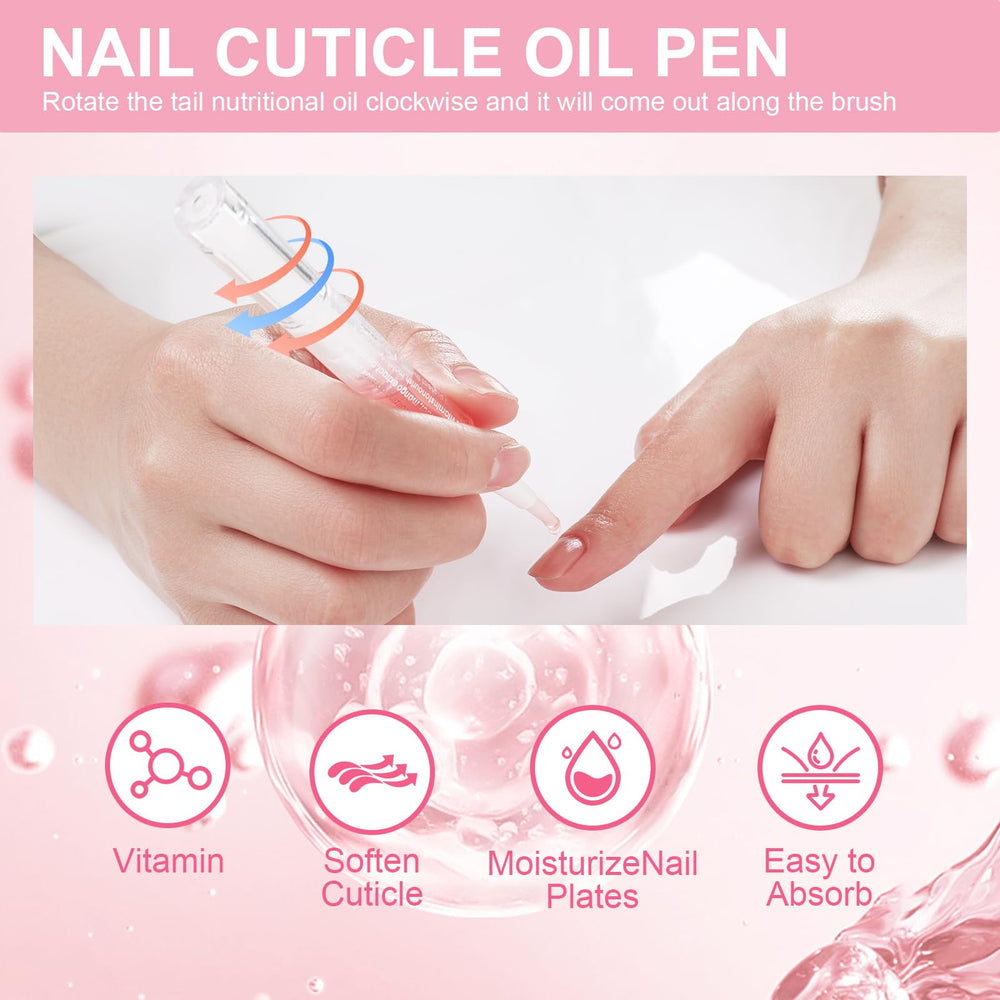 Besnel triangle head nail pusher designed to lift gel safely.