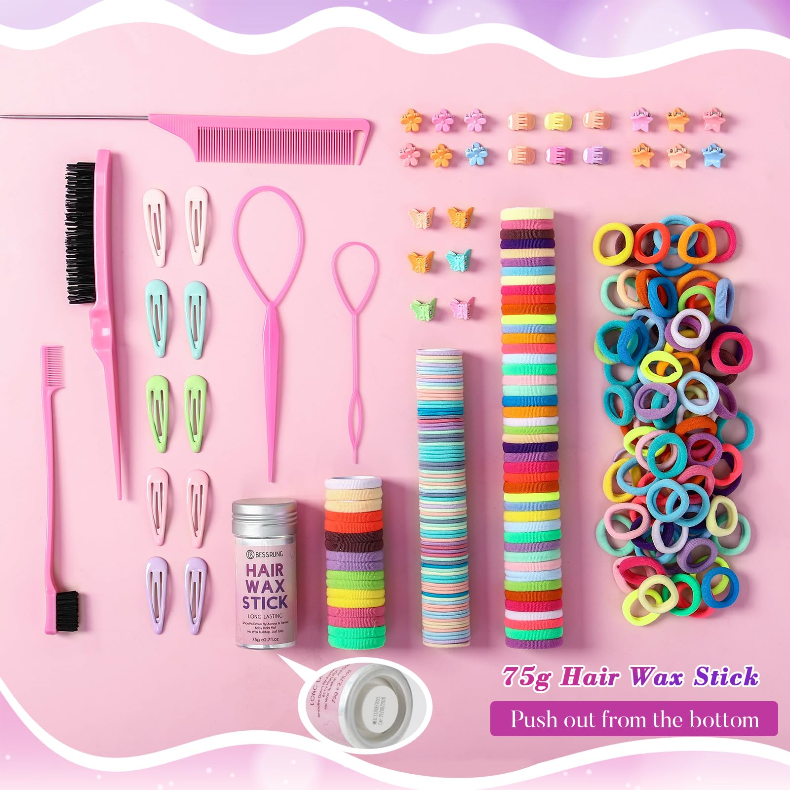 Bessrung two hair tail tools for versatile updos and finishes.