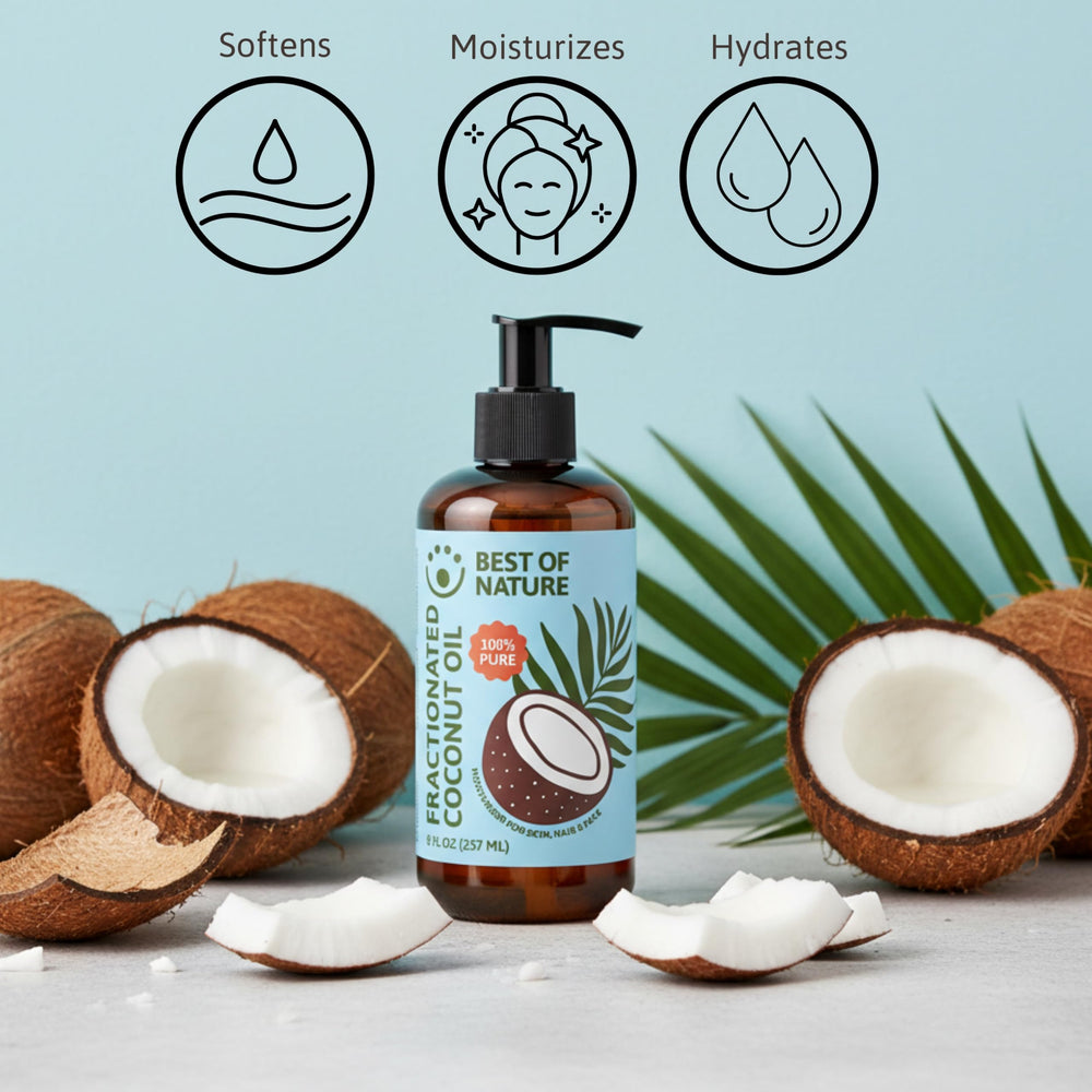 Best of Nature made-in-the-USA coconut oil from small batches.