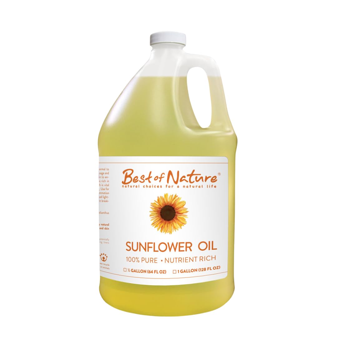 Best of Nature Sunflower Massage Oil bottle ready for daily skin hydration