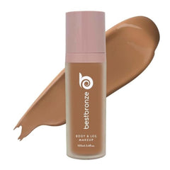 BestBronze body makeup concealer bottle delivering long-lasting coverage for tattoos.