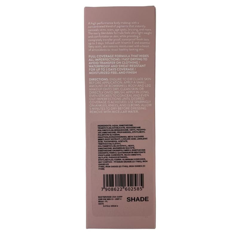 Best Bronze Bombshell shade N7 Light Natural provides a seamless match.