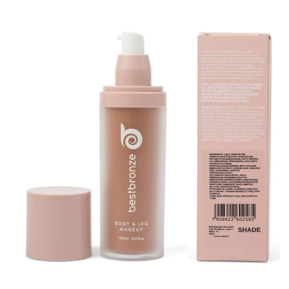 Best Bronze Bombshell transfer-resistant finish keeps makeup in place all day.