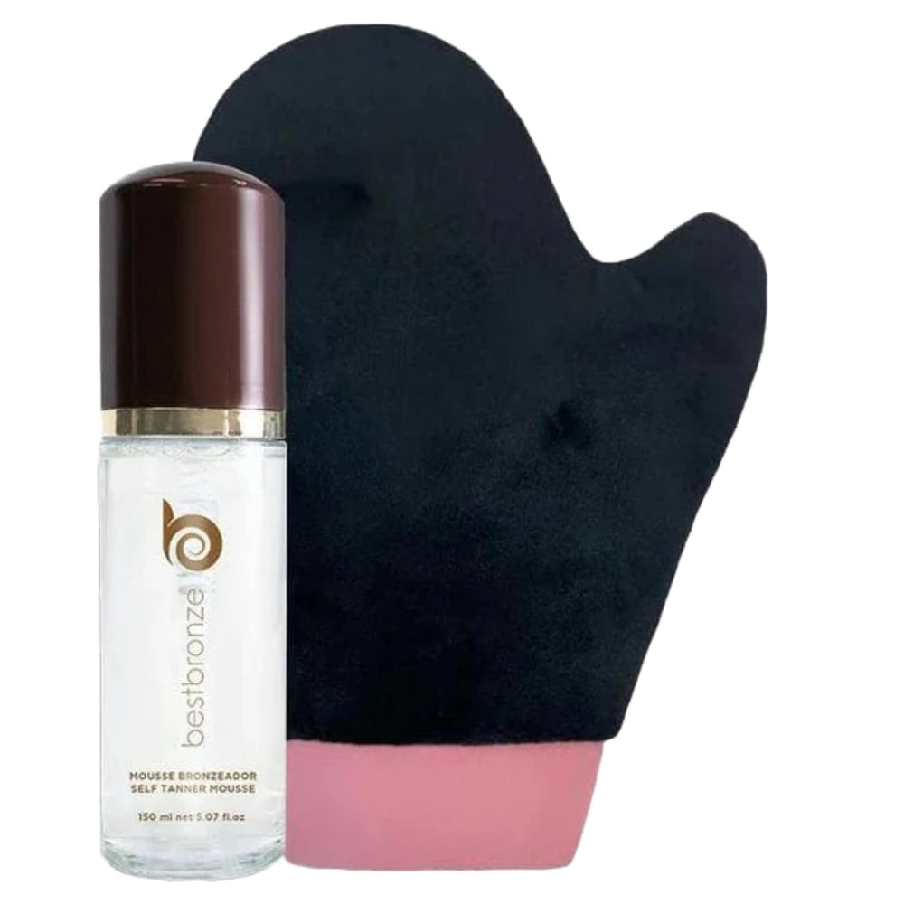 Best Bronze Clear Self Tanner Foam ready for even application and streak-free glow.