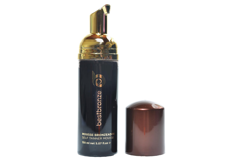 Best Bronze Self Tanner Foam vegan clean formula with witch hazel for hydration
