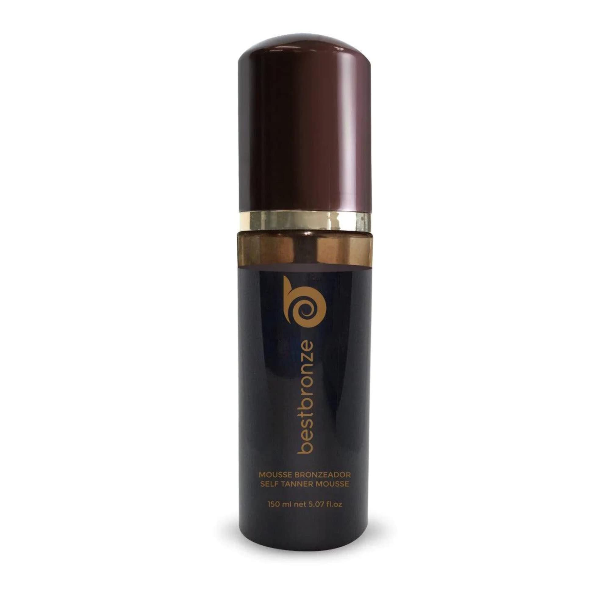 Best Bronze Tinted Self Tanner Foam packaging closeup shows brand quality and ease of use