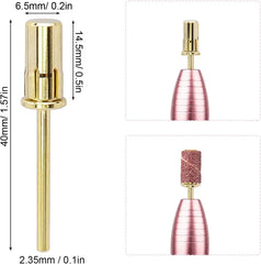 Bestgle mandrel bit head size 0.65 x 1.4 cm for accurate shaping and smooth polishing