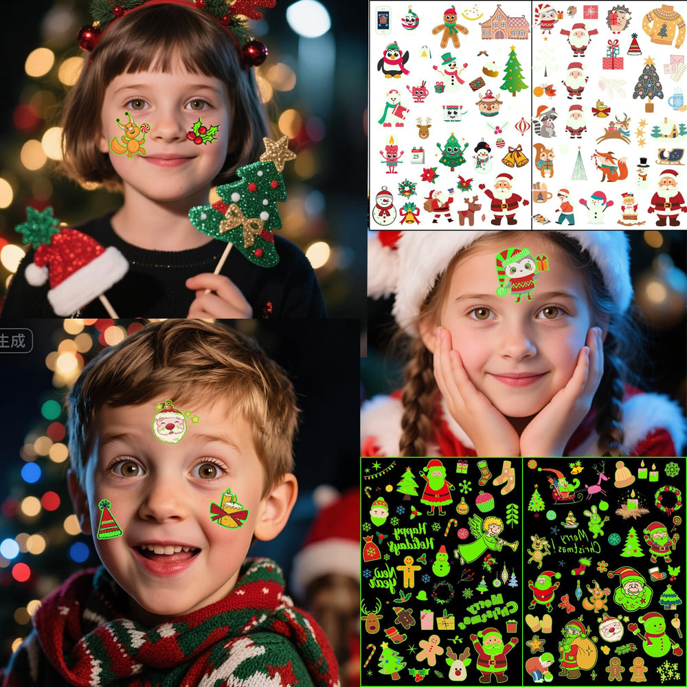BestiePal luminous tattoos gifts and candy canes glow in the dark