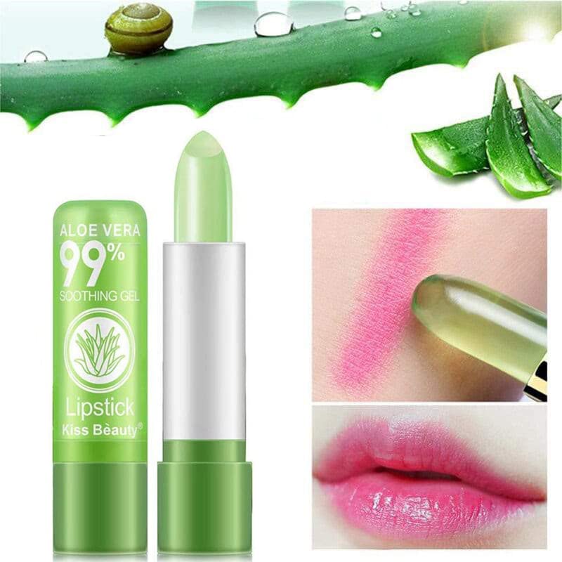 BestLand color-changing lipstick application close-up shows smooth, even coverage