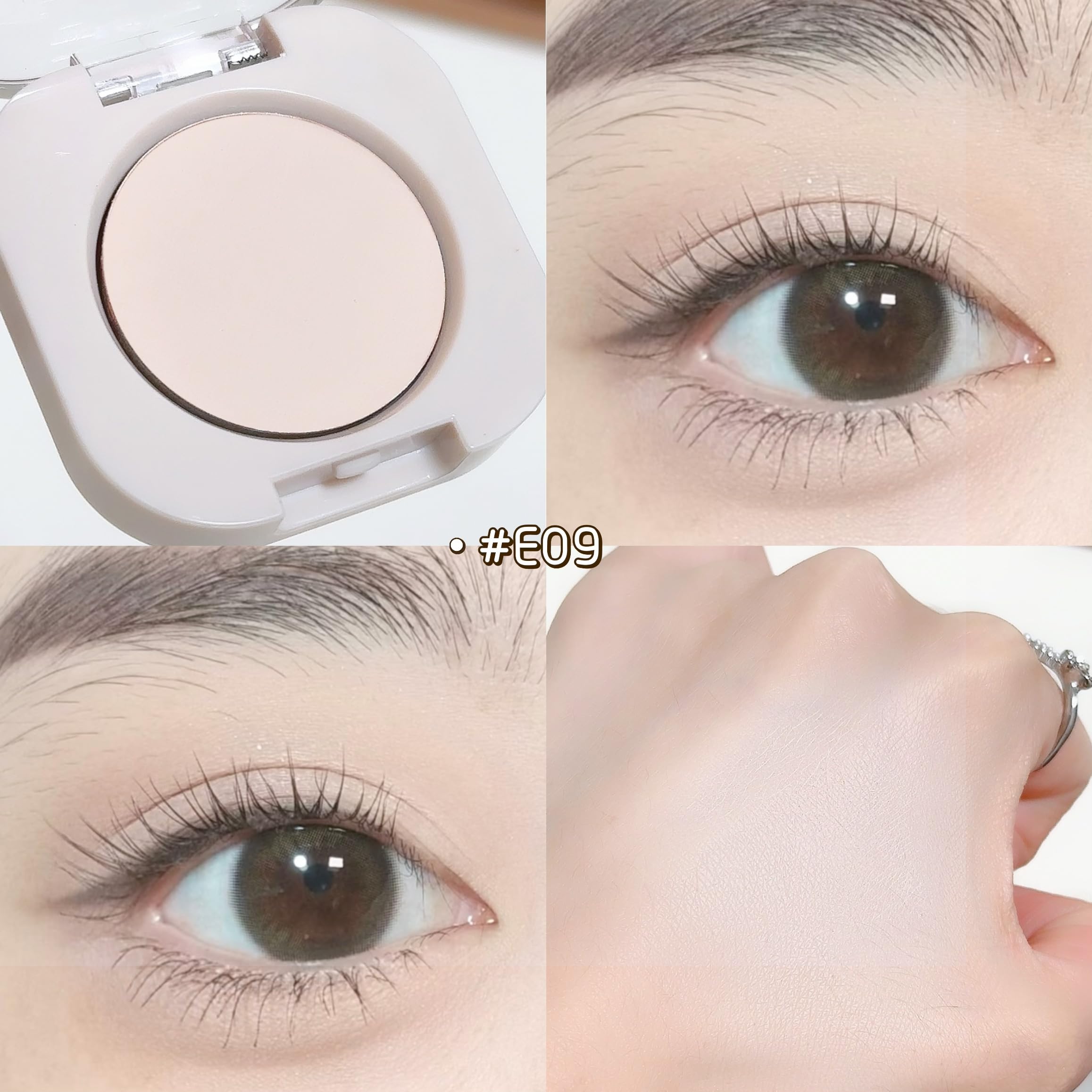 BestLand Vanilla Veil highlighting swatch delivers subtle glow for awake eyes