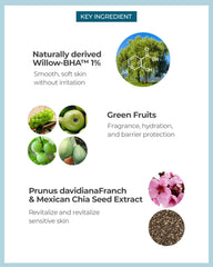 Be The Skin Creamy texture glides for a smooth, comfortable cleanse.