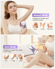 BETNEP IPL device bikini-area use for precise treatment.