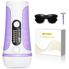 BETNEP IPL device front view for at-home hair removal convenience.