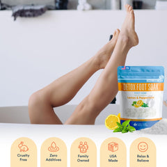 Better Bath Better Body Detox Foot Soak lavender oil drops calming aroma