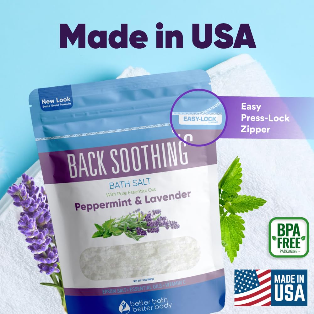 Better Bath Better Body easy press-lock seal on BPA-free pouch