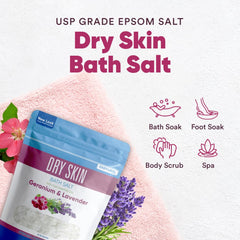 Vitamin C crystals added to Better Bath Better Body bath salt for refreshing bath water.