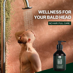 BETTER BE BOLD No Hair Shampoo almond oil ingredient close-up highlighting hydration.