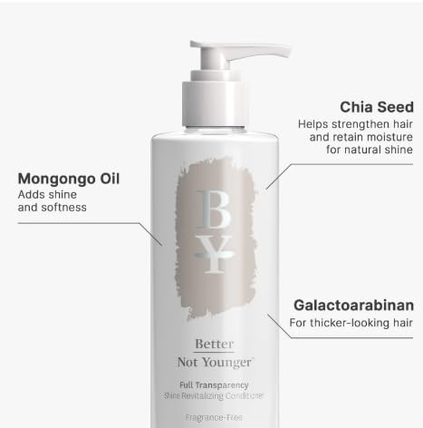 Better Not Younger ingredient closeup with chia seed and yuzu highlights fortifying nutrients