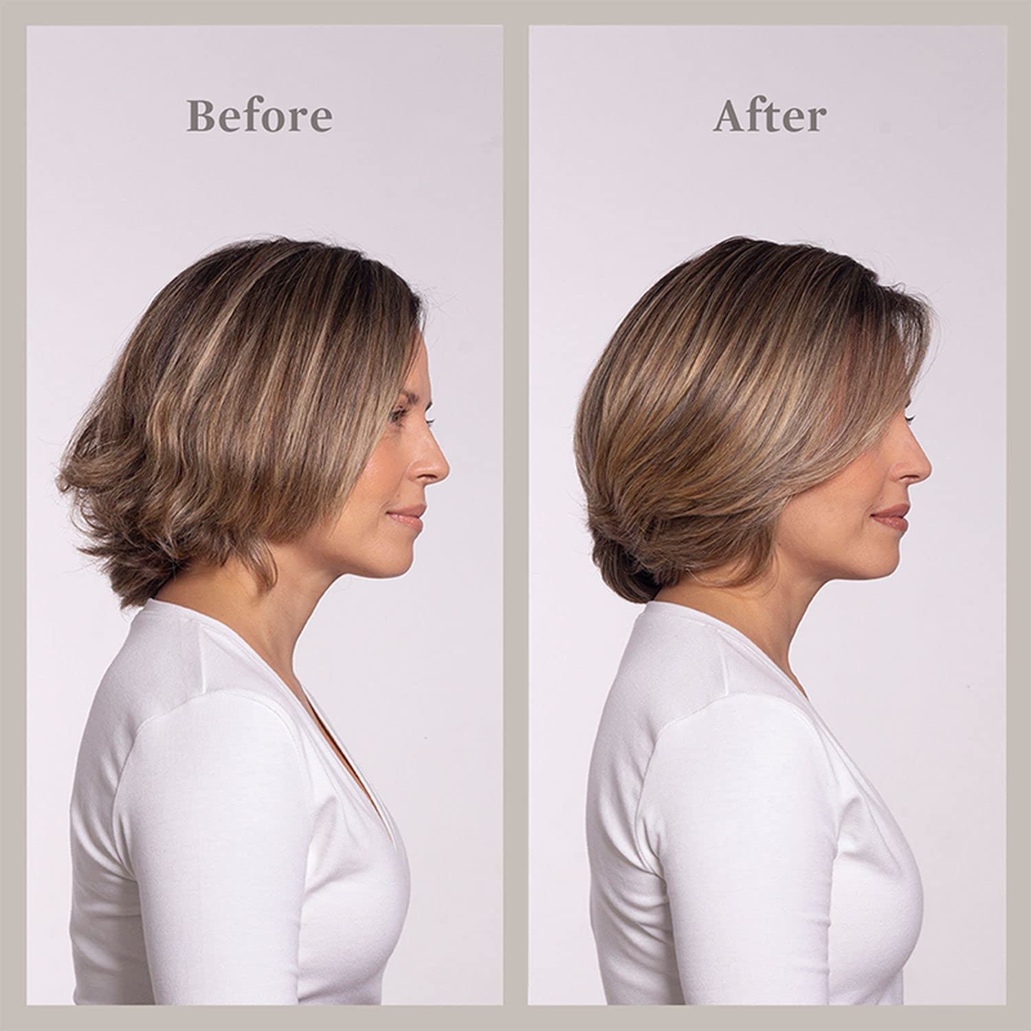 Better Not Younger sensitive scalp care closeup suggests gentle conditioning