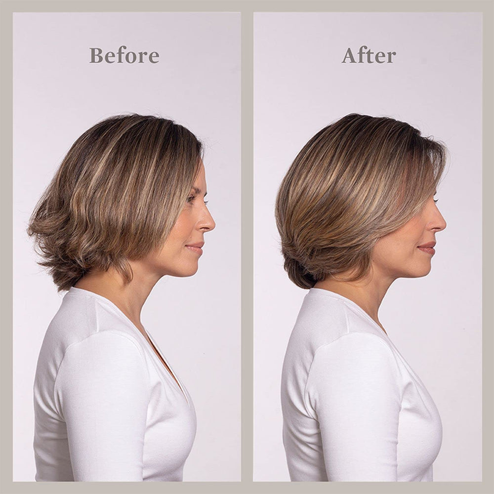 Better Not Younger sensitive scalp care closeup suggests gentle conditioning