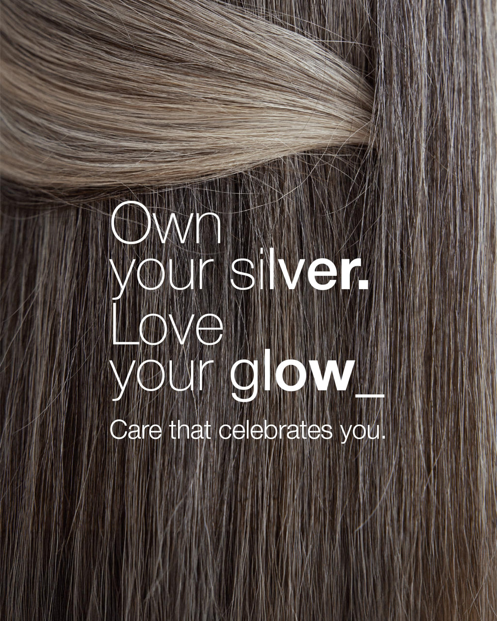 Close-up of Better Not Younger Silver Lining Shampoo purple lather on hair strands