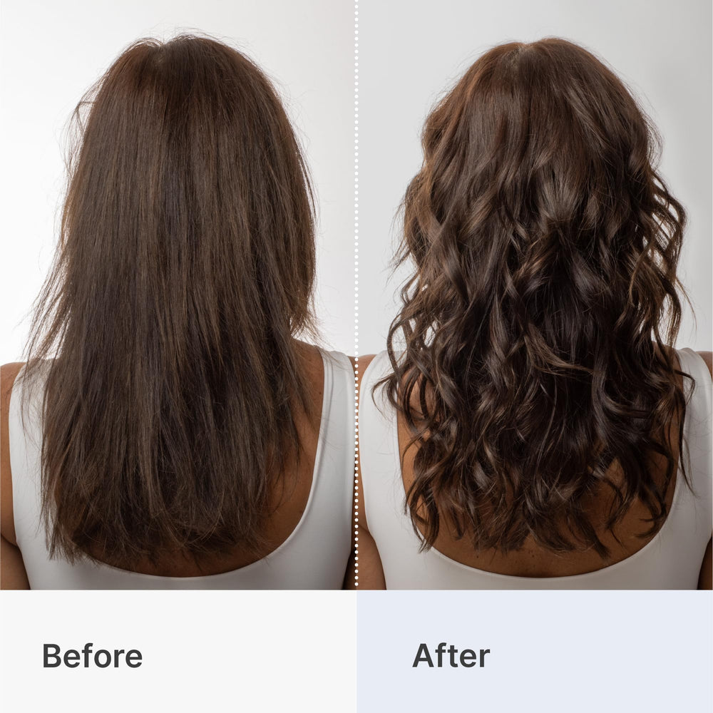 Better Not Younger Wake Up Call Thickening Spray mist on styled hair