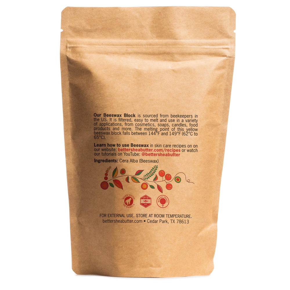 Better Shea Butter Beeswax candle offers air-cleaning potential through steady burn.