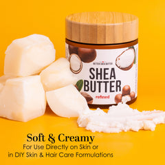Better Shea Butter being applied to face and body for nourished skin
