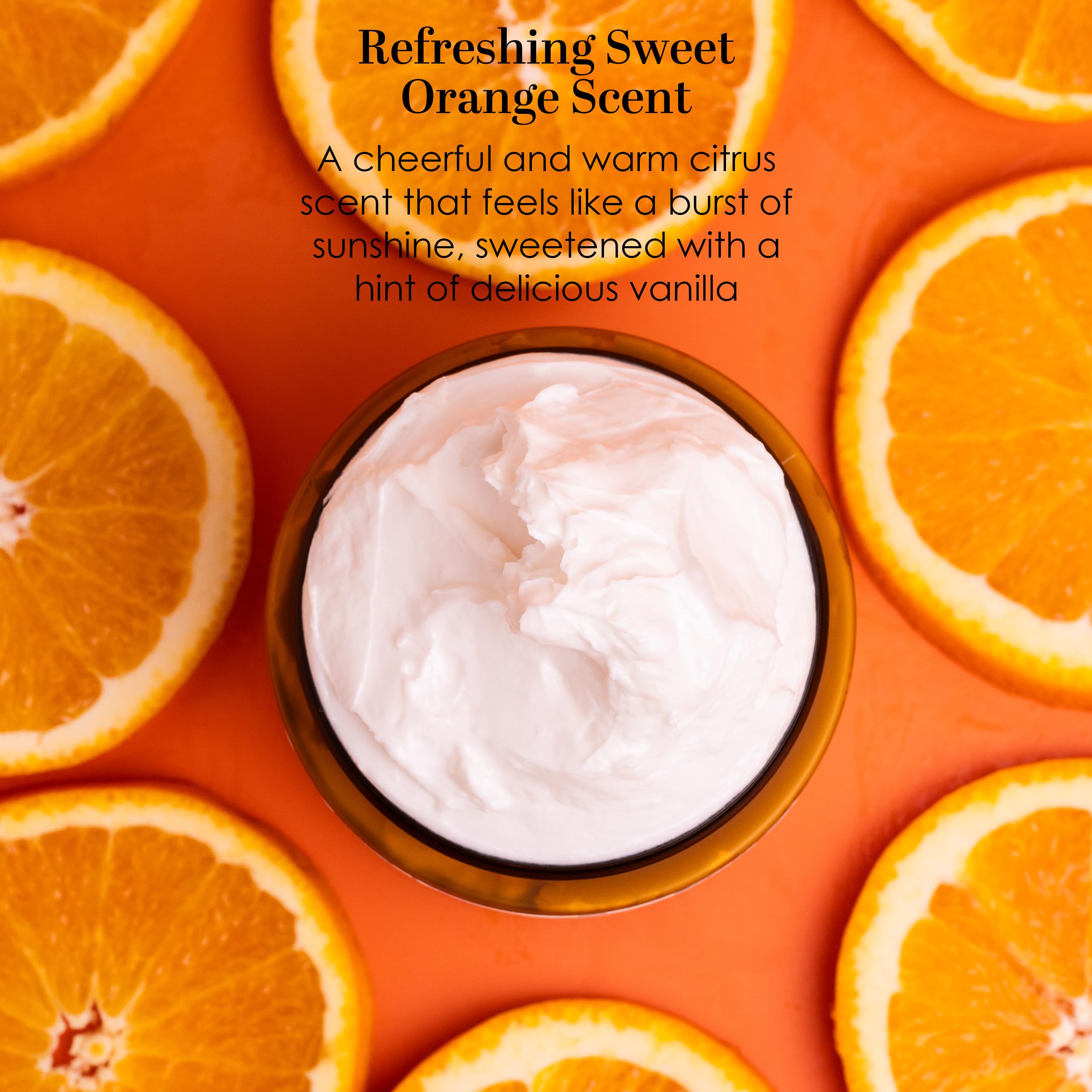 Better Shea Butter with jojoba oil applied to damp skin for softness.