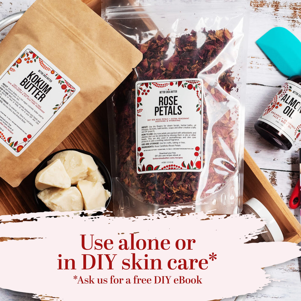 Hair conditioning use with Kokum Butter bar, focusing on ends treatment