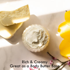 Better Shea Butter refined unscented bar packaging shown for premium skin care use
