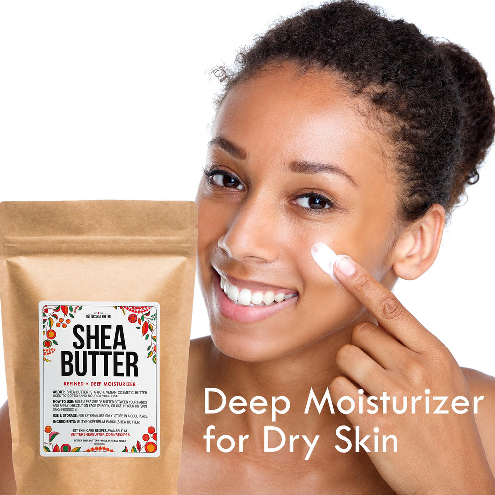 Better Shea Butter softens dry hands and feet with long-lasting moisture