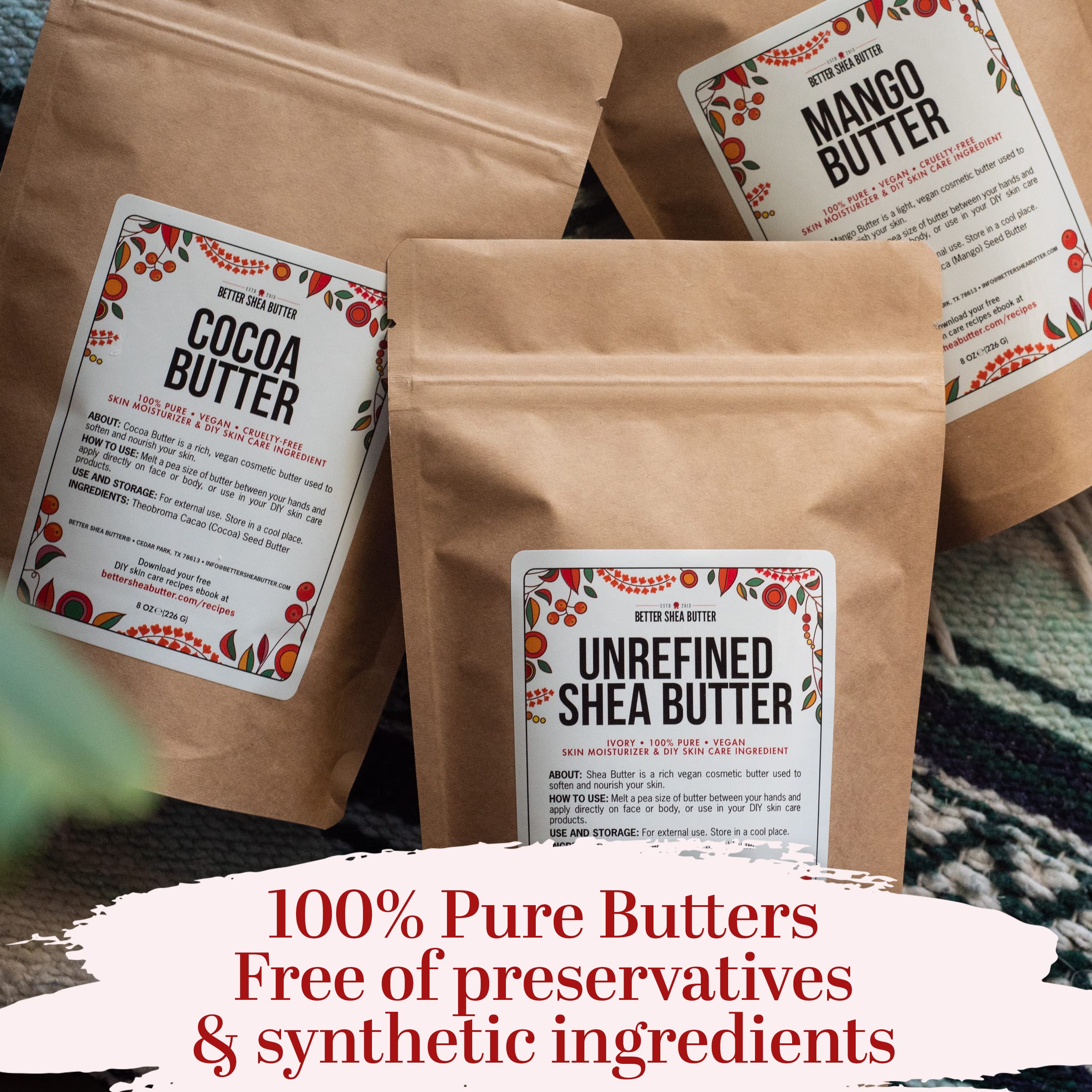 Better Shea Butter body-care demo illustrating lotion and balm creation.
