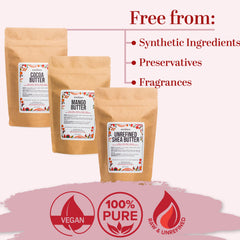 Better Shea Butter raw mango butter jar for nourished, radiant skin.