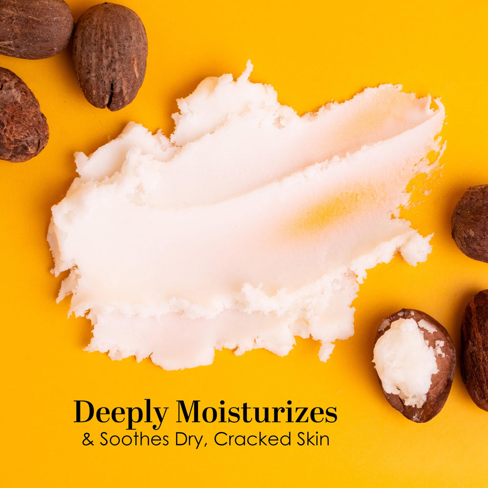 Closeup of Better Shea Butter texture showing smooth melt-in application