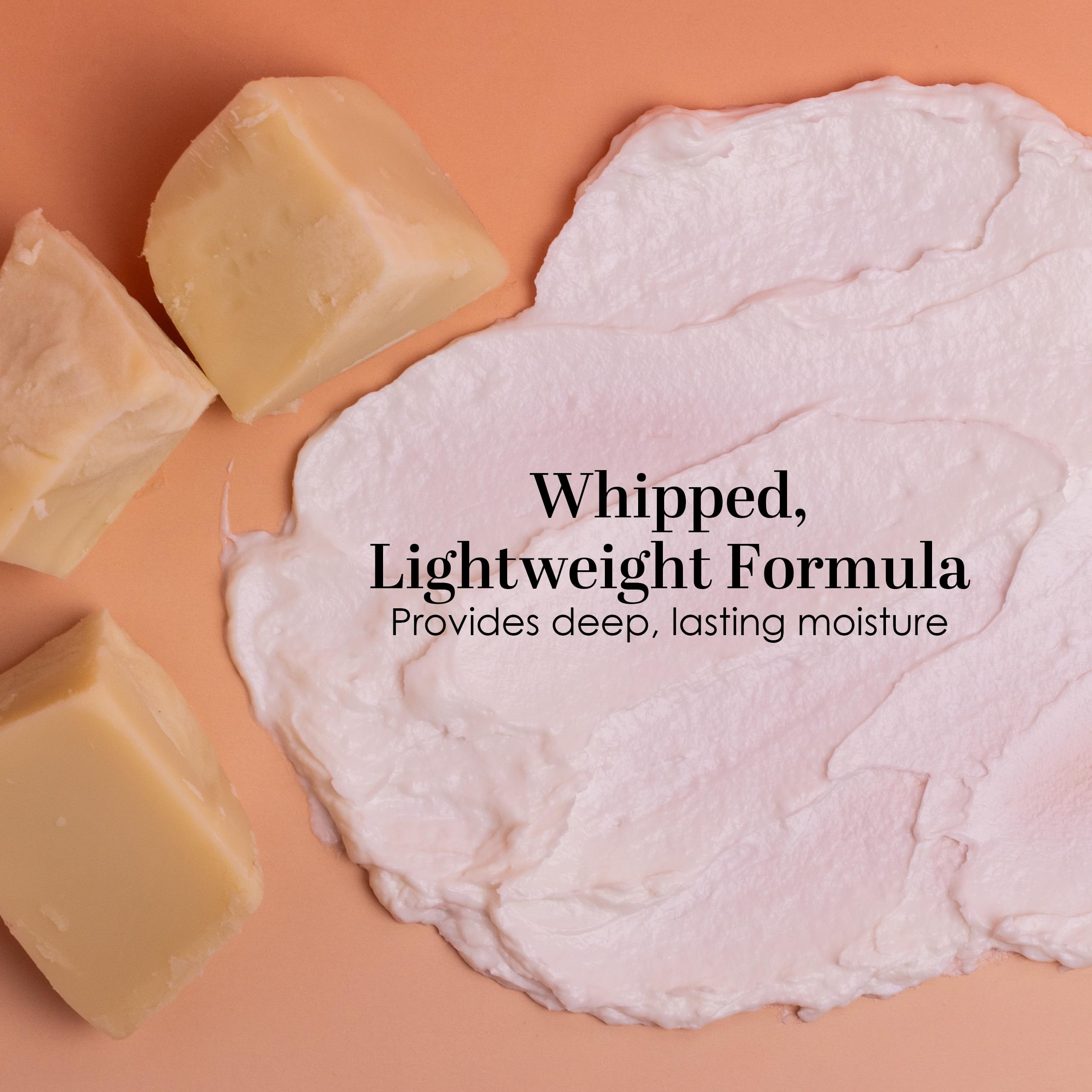 Better Shea Butter velvety texture close-up shows lightweight absorption.