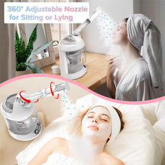 Betterme ionic vaporization steamer for pore cleansing and hydration.