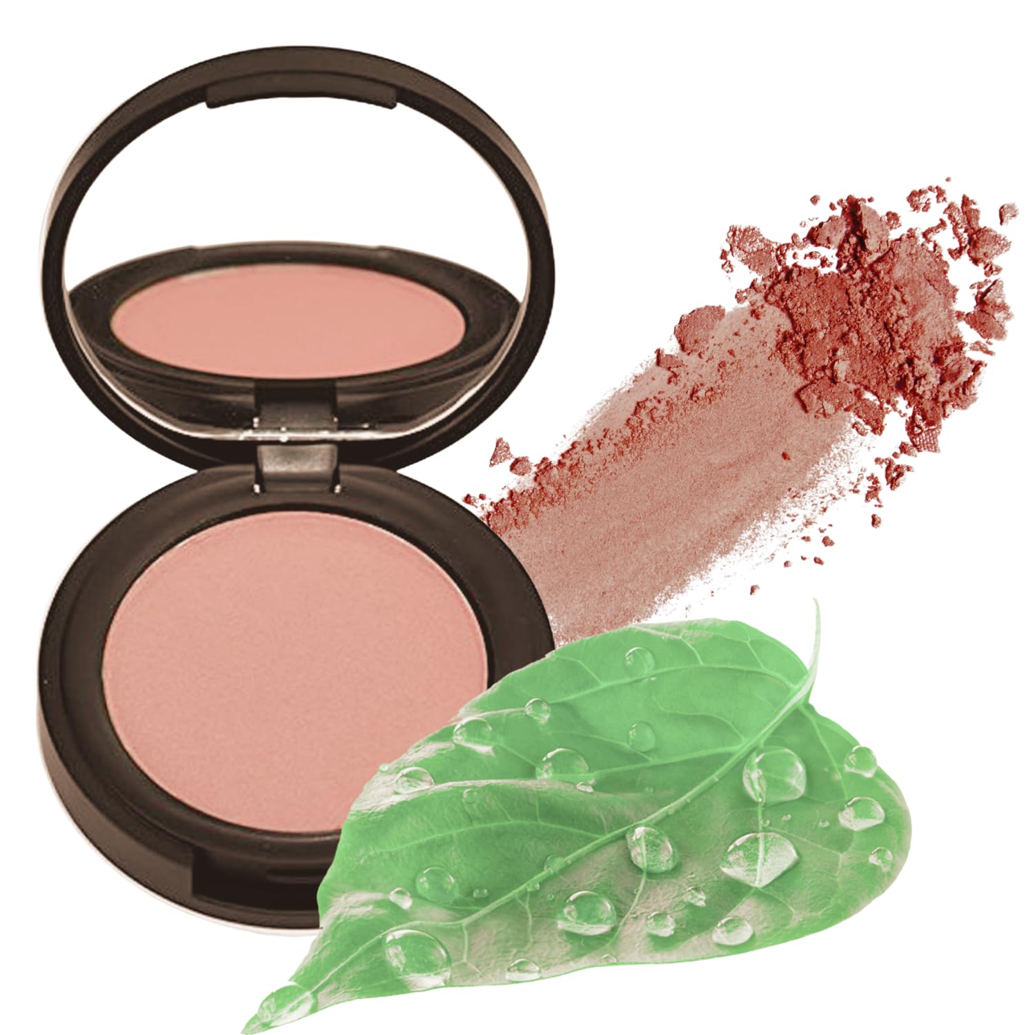Better'n Ur Cheeks dusty rose compact for natural glow on light skin