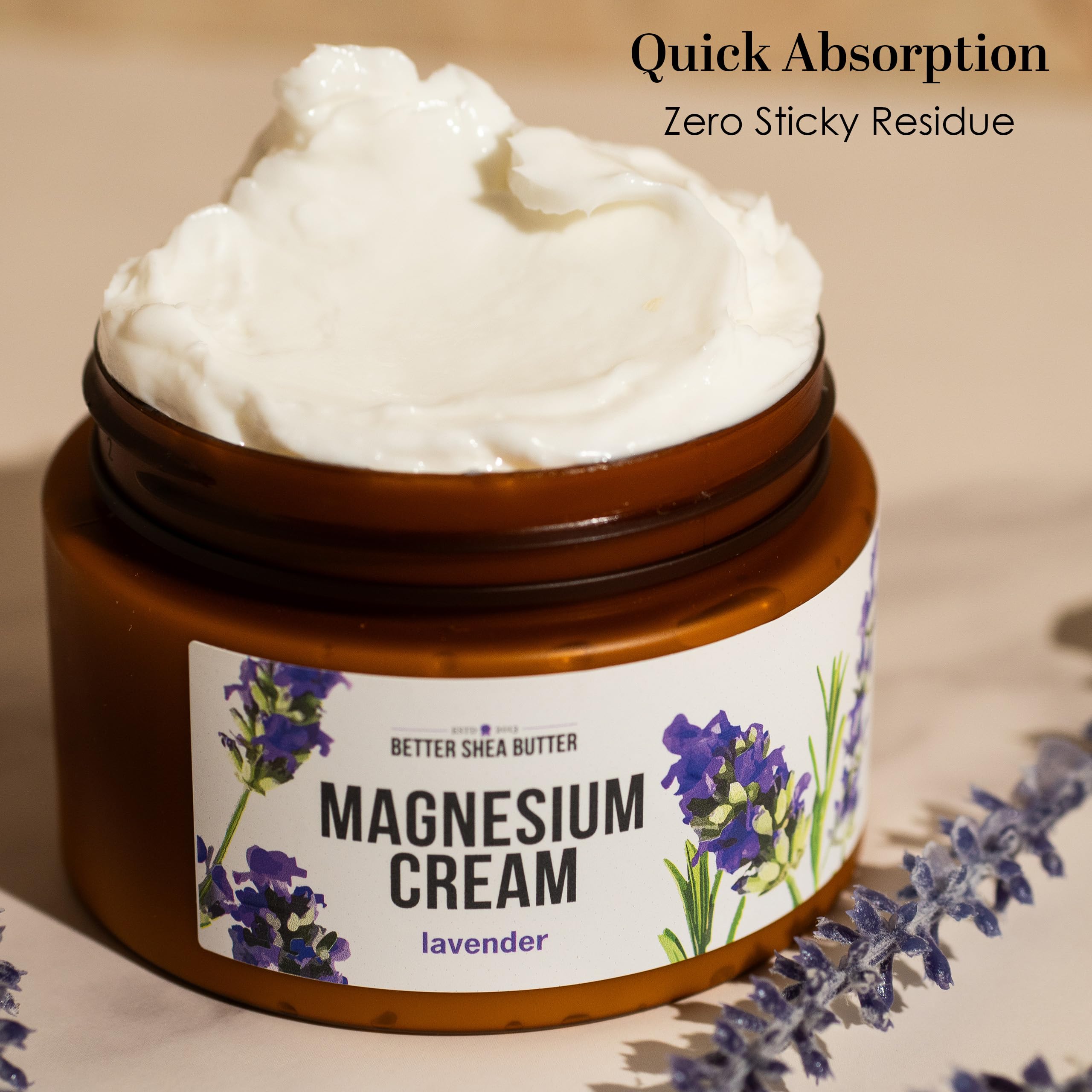 Better Shea Butter magnesium cream focuses on easing muscle tension