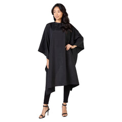 Betty Dain crinkle nylon cape water-resistant for salon styling.