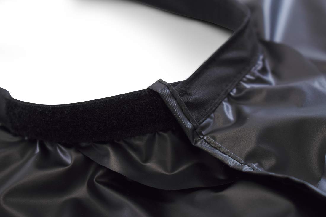 Betty Dain Magnum cape neckband water-resistant for comfortable, reliable fit during treatments