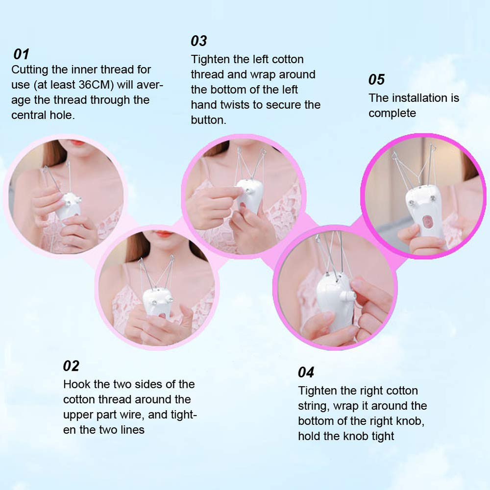 Betued pink body-use scenario shows versatile arm and leg hair removal