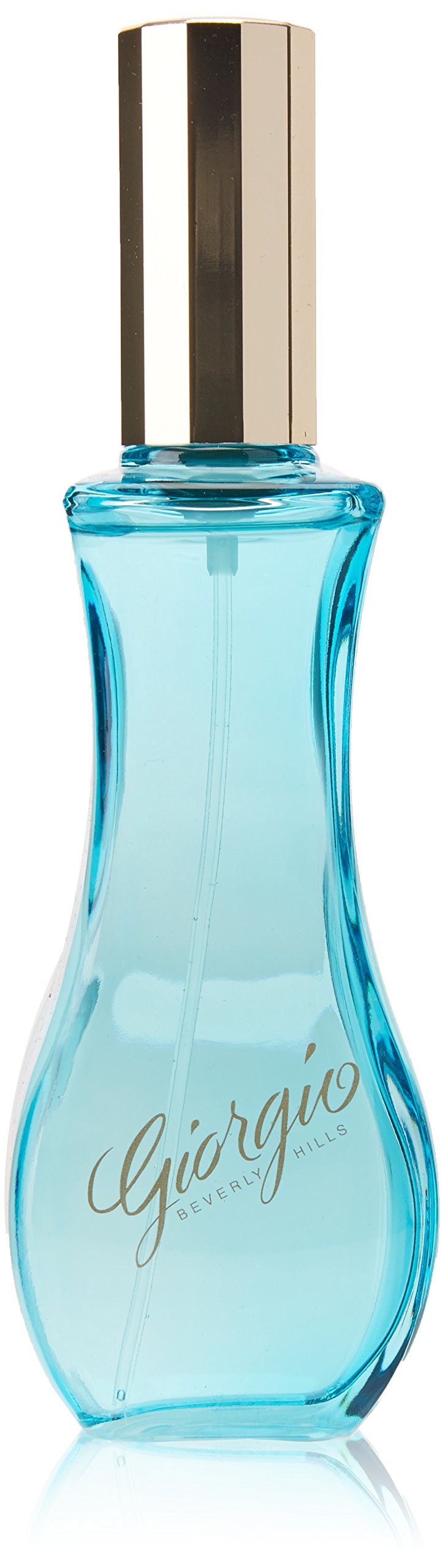 Giorgio Blue bottle front view by Beverly Hills Formula for everyday wear