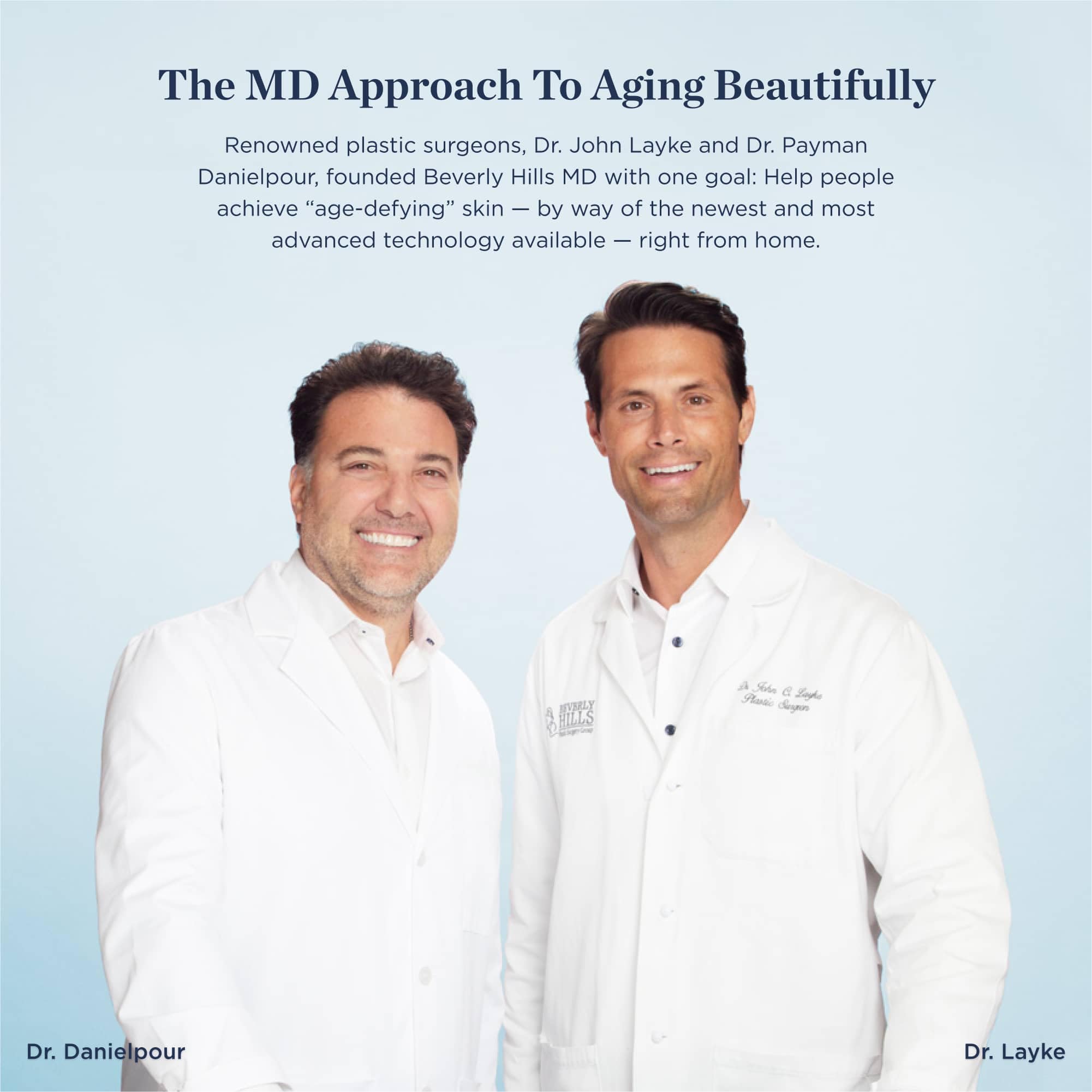 Luxurious Beverly Hills MD branding on packaging suggests a refined skincare routine.